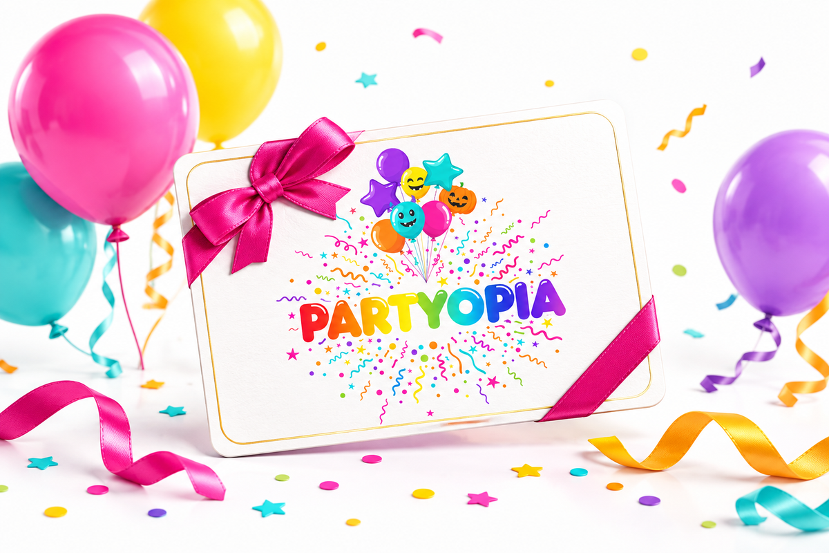 Visuel de carte cadeau PARTYOPIA